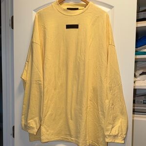 Fear of God Cream Long Sleeve Men's Tee